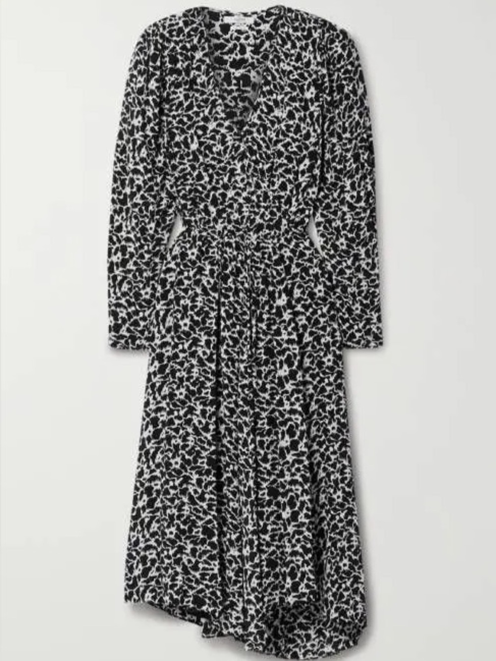ISABEL MARANT SERALI CREPE DRESS